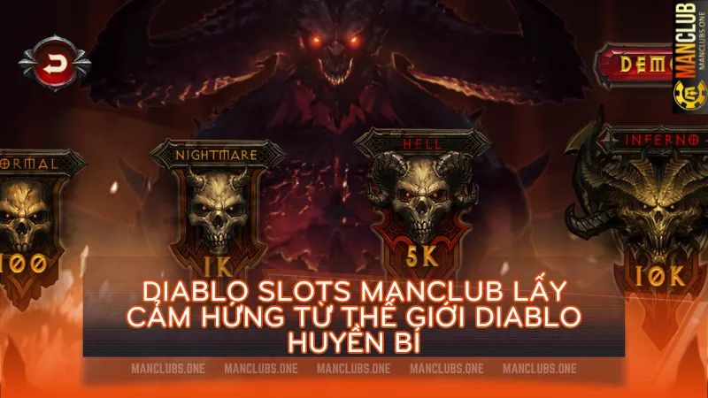 Khám phá Diablo Slots Manclub: Bí quyết nổ hũ năm 2024 - Manclub